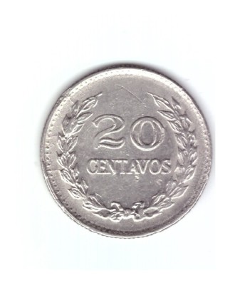 Moneda Columbia 20 centavos 1970, stare buna, curata foto