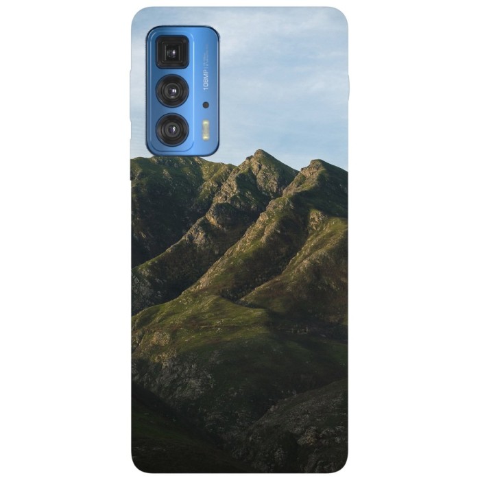 Husa compatibila cu Motorola Edge 20 Lite model Mountain Cliffs, Silicon, TPU, Viceversa