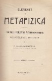 Elemente de Metafizica (Radulescu-Motru, Editie 1912)