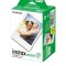 Film instant Fujiflm Instax Mini 2 x 10 poze, compatibil camera instant Popoto M12, Fuji, Polaroid, 62 x 46 mm