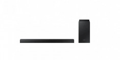 Soundbar Samsung HW-T450/EN, 200W, 2.1 Ch, Number of Speaker:3, Tip Subwoofer: Wireless, Wireless Rear Surround Speaker Ready (C foto