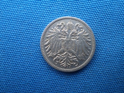 10 HELLER 1893 AUSTRIA foto