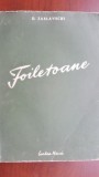 Foiletoane D. Zaslavschi, 1952