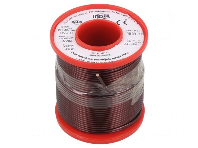 S&acirc;rmă Dublu Emailată 1,9mm 1kg Cu