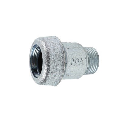 Racord rapid fonta zincata, Agaflex QA, 3/8&amp;quot;, filet interior - exterior, 10010038 foto