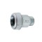 Racord rapid fonta zincata, Agaflex QA, 3/8&quot;, filet interior - exterior, 10010038