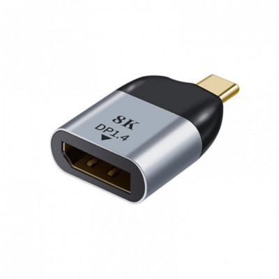 Adaptor USB Type-C tata la DisplayPort, DP mama, Ultra HD 8K foto