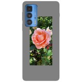 Husa compatibila cu Motorola G50 model blooming rose, Silicon, TPU, Viceversa, Transparent, Carcasa