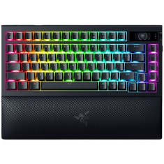 Tastatura Gaming Razer BlackWidow V4 Pro 75% ISO, wireless-bluetooth-cu fir, layout US, Negru