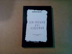 DIN VREMEA LUI VINDETOT - Consemnari si Interventii Parlamentare 1996-2000 - Dumitru Balaet (dedicatie-autograf) - Editura Agora, 2000, 364 p.