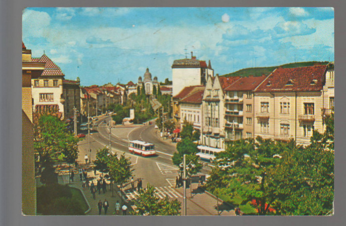 CPIB 17217 CARTE POSTALA - TARGU MURES, AUTOBUZ