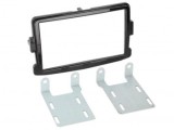 Rama Radio 2DIN ACV Dacia Logan Sandero Duster Dokker Lodgy Opel Movano Vivaro Renault Trafic Negru