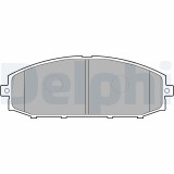 DELPHI LP1305 set placute frana,frana disc