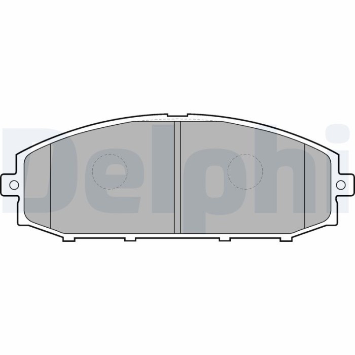 DELPHI LP1305 set placute frana,frana disc