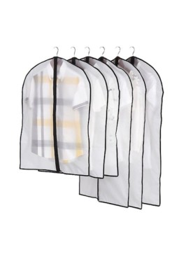 Set 6 x Huse de haine cu fermoar, 3 huse 60 cm x 90 cm, 3 huse 60 cm x 137 cm foto