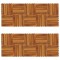 vidaXL Set dale cu model vertical 30x30 cm, 20 buc., acacia 271790