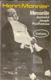 Memoriile domnului Joseph Prudhomme - Henri Monnier