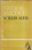 Scrieri alese - Nicolae Balcescu
