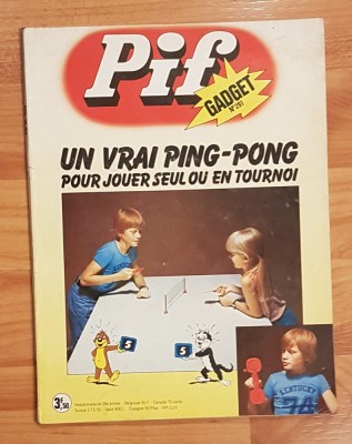 Revista Pif Gadget, nr. 291 (septembrie 1974). In limba franceza foto
