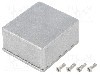 Carcasa aluminiu, 55mmx60mmx31mm, IP66, DELTRON ENCLOSURES - 460-0150