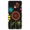 Husa silicon pentru Huawei Enjoy 7 Plus, Colorful Spring Birds Flowers Vectors