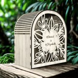 Cutie pentru Plicuri de Bani Personalizata Nunta , Model Home
