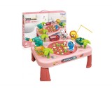 Joc Pescuit Arcade WOOPIE Familie, 3 Pescari, Muzica &amp; Lumini, 21 Pesti, 3+ Ani