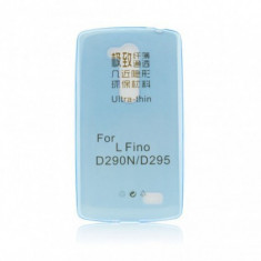 Husa Silicon Ultra Slim LG L Fino D290 Albastru