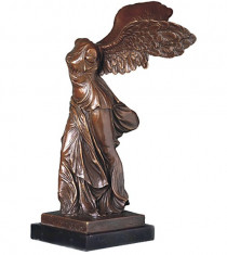 Zeita Victoria Nike din Samotrake - statueta din bronz BM6200 foto