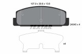 Set placute frana TEXTAR 2404501