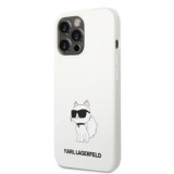 Cumpara ieftin Husa Karl Lagerfeld Liquid Silicone Choupette NFT iPhone 13 Pro White