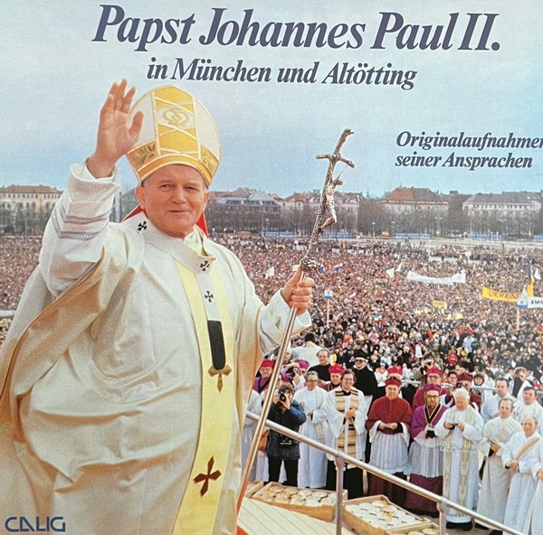 Disc vinil, LP. PAPST JOHANNES PAUL II. IN MUNCHEN UND ALTOTTING-PAPST JOHANNES PAUL II-271144