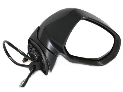Oglinda exterioara Citroen C4 Picasso (Ua/Ud) 10.2006-06.2013, partea dreapta View Max crom convex carcasa neagra reglare electrica cu incalzire, 7pi foto