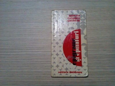 MIRCEA IONESCU QUINTUS - Epigrame si Epitafuri - 1976, 79 p.; tiraj: 3000 ex. foto