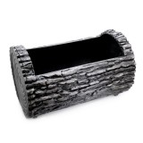 Ghiveci decorativ pentru flori model scoarta copac 34x21cm, Strend Pro