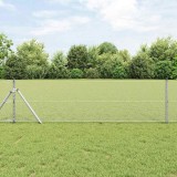 VidaXL Gard Hexagonal 0,6x10 m Oțel Galvanizat