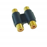 Cumpara ieftin Adaptor audio 2xRCA mama la 2xRCA mama, Xtreme 02597, de prelungire si conectare, placat cu aur