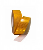Banda reflectorizanta 3M aur-galben tip fagure 5.5cmx45.7m OMC