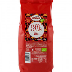 Cafea si cacao bio macinata, 250g Salomoni Cafe
