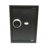 Seif mobila cu amprenta, alarma, inchidere electronica si 2 chei 500x350x310mm Breckner Germany