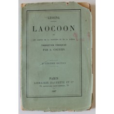 LAOCOON par LESSING , OU DES LIMITES DE LA PEINTURE ET DE LA POESIE , 1887