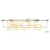 Cablu frana mana Nissan Primastar (X83); Opel Vivaro (J7); Renault Trafic 2 (Jl) Cofle 116801, parte montare : fata