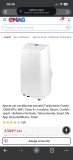 Ac portabil 35-40 mp Turbionaire Comfy, 12000 BTU, A/A+, Wi-Fi, functie incalzire, dezumidifator &amp; purificator