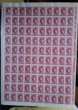 Romania MNH 1958 - 40 de ani de la Luptele muncitoresti dec 1918- LP 468 - coala