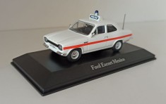 Macheta Ford Escort Mexico 1972 Politia UK - IXO/Atlas 1/43