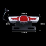 Lampa SPATE stop semnalizare 36V 48V 60v scuter electric bicicleta electrica semnale trotineta electrica