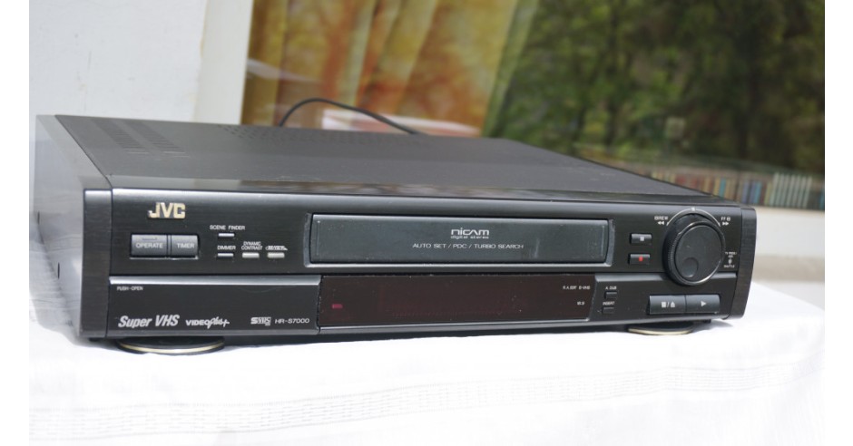 Télécommande D'origine JVC Pour Magnétoscope VHS HR-S7000 - Sans Fil - Garantie 6 Mois