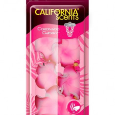Odorizant California Scents Hanging Paper Lei Shape Auto Air Freshener Coronado Cherry AMT34-049