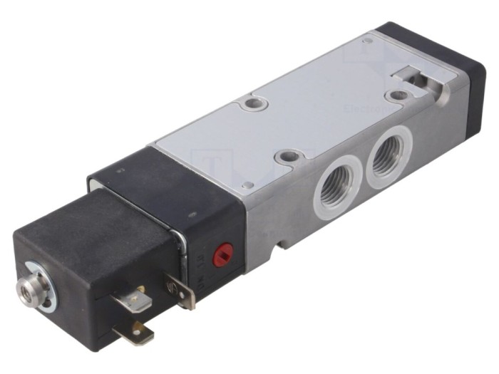 Ventil electromagnetic 5/2 NC monostab.