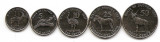 Eritreea Set 5 - 1, 5, 10, 25, 50, cents 1997 , UNC !!!, Africa